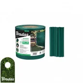 Ogrodzenia - BRADAS Taśma ogrodzeniowa balkonowa zielona 19cm x 35m + klipsy 0261 TOB4501935GRL - miniaturka - grafika 1