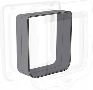 Tunel do # 44232, 18 × 20 cm, szary - Pozostałe akcesoria dla kotów - miniaturka - grafika 5