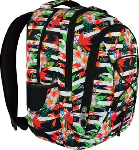ST-MAJEWSKI Plecak 3-komorowy BP32 Tropical Stripes - Plecaki szkolne i tornistry - miniaturka - grafika 2