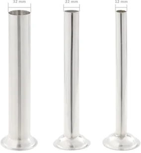 vidaXL Ręczna nadziewarka do kiełbasy, srebrna, 3 L, stal nierdzewna - Artykuły masarskie - miniaturka - grafika 9