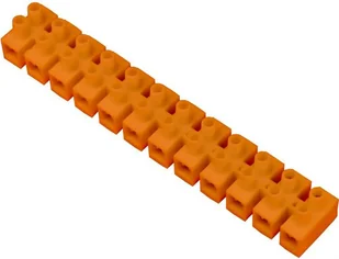 Pawbol Złączka 12-torowa 25 pomarańczowa E.4036P LZ-25 - Kostki, złączki, wtyczki Pawbol Złączka 12-torowa 25 pomarańczowa E.4036P LZ-25 - Kostki, złączki, wtyczki - miniaturka - grafika 1