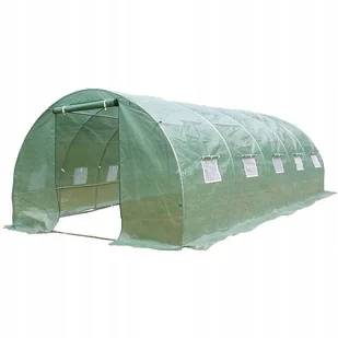 4iQ Tunel Foliowy Szklarnia 3x8m PREMIUM z Siatką PE - Agrowłókniny - miniaturka - grafika 2