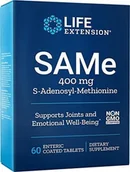 Aminokwasy - SAMe 400 mg 60 tabletek Life Extension 737870217466 - miniaturka - grafika 1