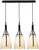 Lampy sufitowe - Luxera 61302 - Żyrandol na drutu ZORZO 3xE27/60W/230V - miniaturka - grafika 1