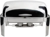 Wyposażenie lokali gastronomicznych - Stalgast Podgrzewacz roll top prostokątny / H: 450 mm / D: 520 mm / W: 670 mm / - miniaturka - grafika 1