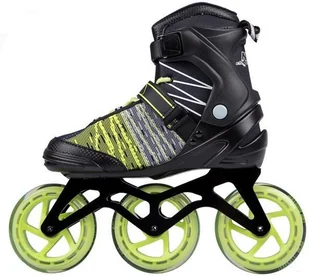 Nils EXTREME NA1206 CZARNO-ZIELONE ROZM 44 ŁYŻWOROLKI EXTREME (16-10-025) - Rolki - miniaturka - grafika 3
