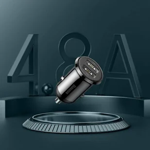 Baseus Grain Pro ładowarka samochodowa 2x USB 4,8 A czarny (CCALLP-01) - Ładowarki samochodowe - miniaturka - grafika 29