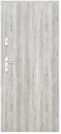 Drzwi wewnętrzne - Drzwi wewnątrzklatkowe Ateron 80 prawe dąb szary ATER12 - miniaturka - grafika 1