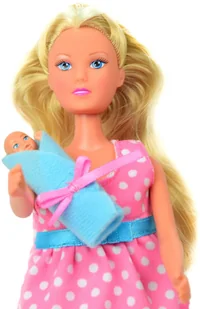 Simba Cool Rodzina Steffi w ciąży z bobasem - Lalki dla dziewczynek - miniaturka - grafika 10