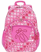 Plecaki - Totto TOTTO Damski plecak Morral Acuareles z nadrukiem, rozmiar uniwersalny MA04ECO021-1920N-4IM - miniaturka - grafika 1