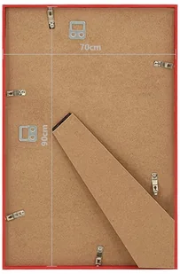 NA vidaXL Ramki zdjęcia 5 szt. ścienne lub stojące 70x90 cm MDF 332573 - Ramki na zdjęcia - miniaturka - grafika 9