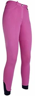 HKM 10539 spodnie jeździeckie Kate, obszycie kolan z nadrukiem silikonowym, dziewczęce 116-176 damskie 34-48 4057052270079 - Bryczesy - miniaturka - grafika 4