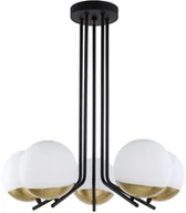 Lampy sufitowe - Jupiter 1720 - Żyrandol SANTA 5xE14/40W/230V mosiądz - miniaturka - grafika 1