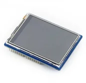 Podzespoły elektroniczne - Wyświetlacz dotykowy LCD TFT 2.8'' 320x240px SPI z czytnikiem microSD  - Shield dla Arduino WSR-04464 - miniaturka - grafika 1