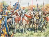 Figurki dla dzieci - ITALERI 100 Years War French Warriors GXP-499041 - miniaturka - grafika 1