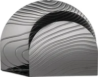 Dekoracja stołu - Alessi Serwetnik Veneer ze stali nierdzewnej Serwetnik Veneer ze stali nierdzewnej - miniaturka - grafika 1