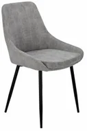 Krzesła - Intesi Krzesło Floyd szary - miniaturka - grafika 1