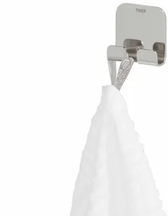 Tiger Podwójny wieszak na ręczniki Colar, chromowy, 1314630346 Coram - Wieszaki łazienkowe - miniaturka - grafika 2