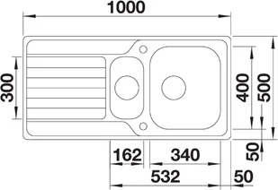 Blanco DINAS 6 S 523375 - Zlewozmywaki - miniaturka - grafika 3