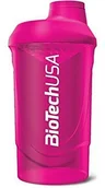 Shakery i bidony sportowe - BioTech USA Wave Shaker shaker do białek i odżywek, 700 ml, , , magenta, 24010401 - miniaturka - grafika 1