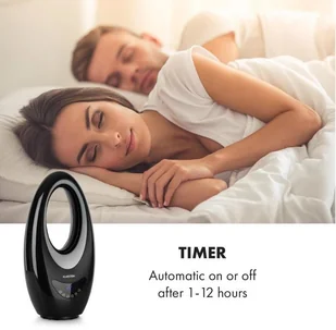 Klarstein Klarstein Sahara Storm, nagrzewnica powietrza, 1000/2000 W, 16 - 40 ° C, oscylacja, czasomierz, nastrojowe oświetlenie, pilot, czarna FP15-Storm-B - Ogrzewanie przenośne - miniaturka - grafika 8