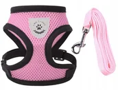 Smycze dla kotów - Szelki bezuciskowe dla psa ze smyczą - L Oddychają - miniaturka - grafika 1