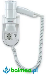 Valera Suszarka hotelowa do włosów 1600W PREMIUM SMART SOCKET Biała - Suszarki do rąk i włosów - miniaturka - grafika 2
