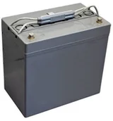 Akumulatory do elektronarzędzi - Akumulator żelowy 12V, 60Ah (odpowiednik 55Ah) do wózków elektrycznych, skuterów inwalidzkich AKUZEL60AH - miniaturka - grafika 1