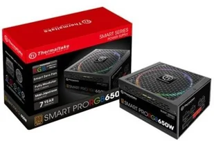 Thermaltake Thermaltake Zasilacz Thermaltake Smart Pro RGB 650W PS-SPR-0650FPCBEU-R (650 W; Aktywne; 140 mm) 2_184339 - Zasilacze awaryjne UPS - miniaturka - grafika 2