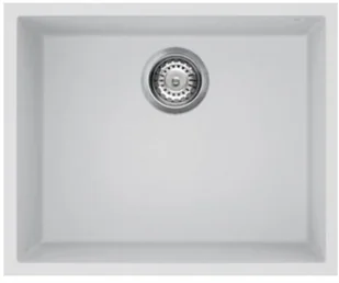 Elleci Quadra 105 (podwieszany) K96 Biały LKQ10596BSO - Zlewozmywaki - miniaturka - grafika 2