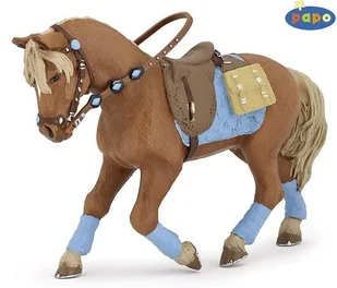 Papo papo 51544  koń młodego reiters, figurka do gry - Figurki dla dzieci - miniaturka - grafika 2