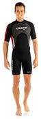 Pływanie - Cressi Men Med X Shorty Wetsuit 2,5 mm, czarny / czerwony, XXL / 6 (54/56) XLV437086 - miniaturka - grafika 1