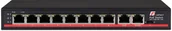 Switche - GETFORT SWITCH POE GETFORT 8 x POE + 2 UPLINK 120W GF-110D-8P-120 - miniaturka - grafika 1
