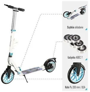 Nils Extreme Hulajnoga składana HM2040T 16-50-406 - Hulajnogi - miniaturka - grafika 6