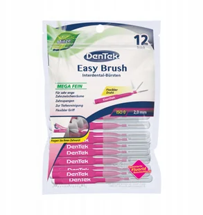 DenTek dentek Easy Brush ISO 0, 12 sztuk 18526 - Nici dentystyczne - miniaturka - grafika 2