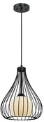 Lampy sufitowe - Westinghouse 6205140 lampa wisząca, a + + to E, metalowa, czarna matowa, 29.972 x 29.97 x 172.72 cm 6205140 - miniaturka - grafika 1