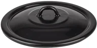 Pokrywki - ELOPOL ELOPOL Pokrywka emaliowana 14 cm czarna - miniaturka - grafika 1