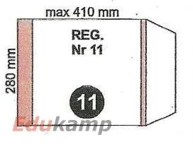 Fol-Plast okładki Okładka szkolna regulowana nr11 280x410mm OK93FP - Dyplomy i okładki - miniaturka - grafika 2