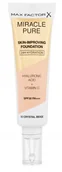 Podkłady do twarzy - Max Factor Miracle Pure Skin-Improving Foundation SPF30 podkład 30 ml 33 Crystal Beige - miniaturka - grafika 1