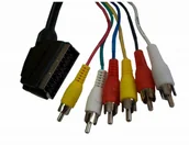 Kable - LP KPO2711-1,2 Kabel euro - 6 x rca 1,2m AP_1738 - miniaturka - grafika 1