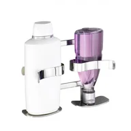 Akcesoria łazienkowe - Wenko Uchwyt na szampon Duo Clippsy Turbo-Loc 22350100 - miniaturka - grafika 1