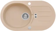 Zlewozmywaki - AXIS GROUP Zlew Malibu 30 1-komorowy caffe latte - miniaturka - grafika 1