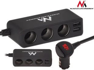 Maclean Rozdzielacz gniazda zaplaniczki MCE117 - Przedłużacze i rozgałęźniki - miniaturka - grafika 3