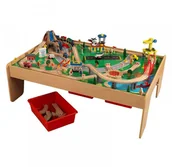 Pociągi dla dzieci - KidKraft Kolejka drewniana Waterfall Mountain - miniaturka - grafika 1