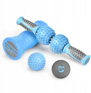 Zestaw 4W1 Do masażu roller wałek Do stóp piłka - Akcesoria do masażu - miniaturka - grafika 3