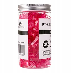 Wtyk RJ45 przelotowy kat6 UTP PT-RJ456UPK-1 100szt - Pozostałe akcesoria sieciowe - miniaturka - grafika 2