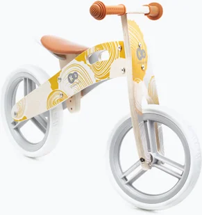 KinderKraft Trójkołowiec Balance bike Runner 2021 Nature żółty - Jeździki dla dzieci - miniaturka - grafika 2