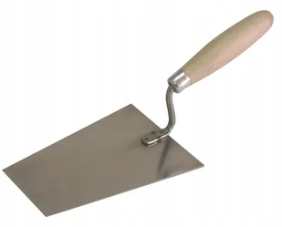 MEGA Kielnia trapezowa stal nierdzewna 130mm 61773 61773 - Narzędzia murarskie - miniaturka - grafika 2