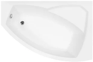 Besco Besco Rima wanna narożna 140x90 cm asymetryczna prawa biała #WAR-140-NP - Wanny - miniaturka - grafika 2