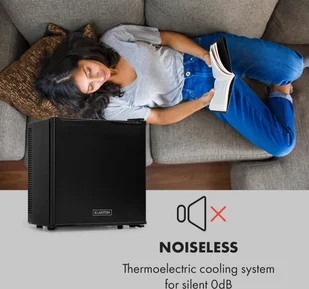 Lodówka Klarstein Secret Cool HEA- BCH-17B-Black - Lodówki - miniaturka - grafika 3